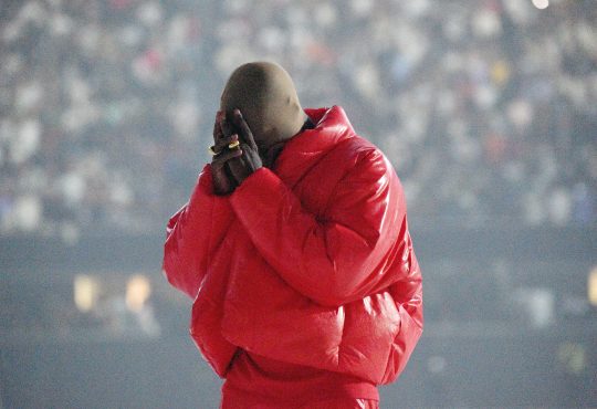 Raper Kanye West