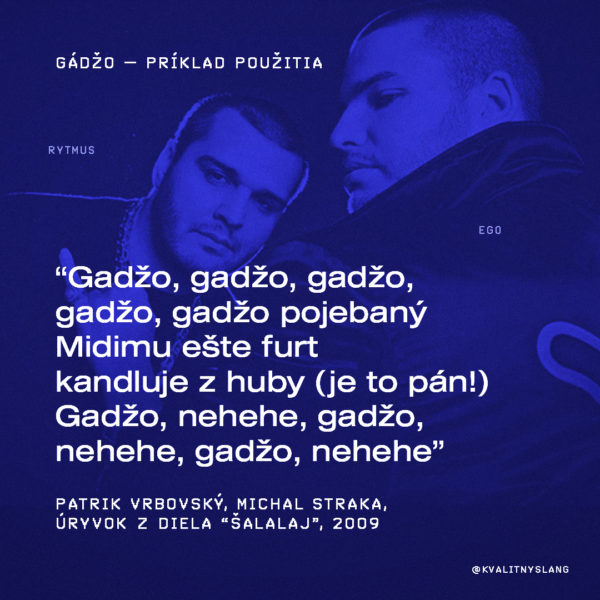kvalitný slang rytmus